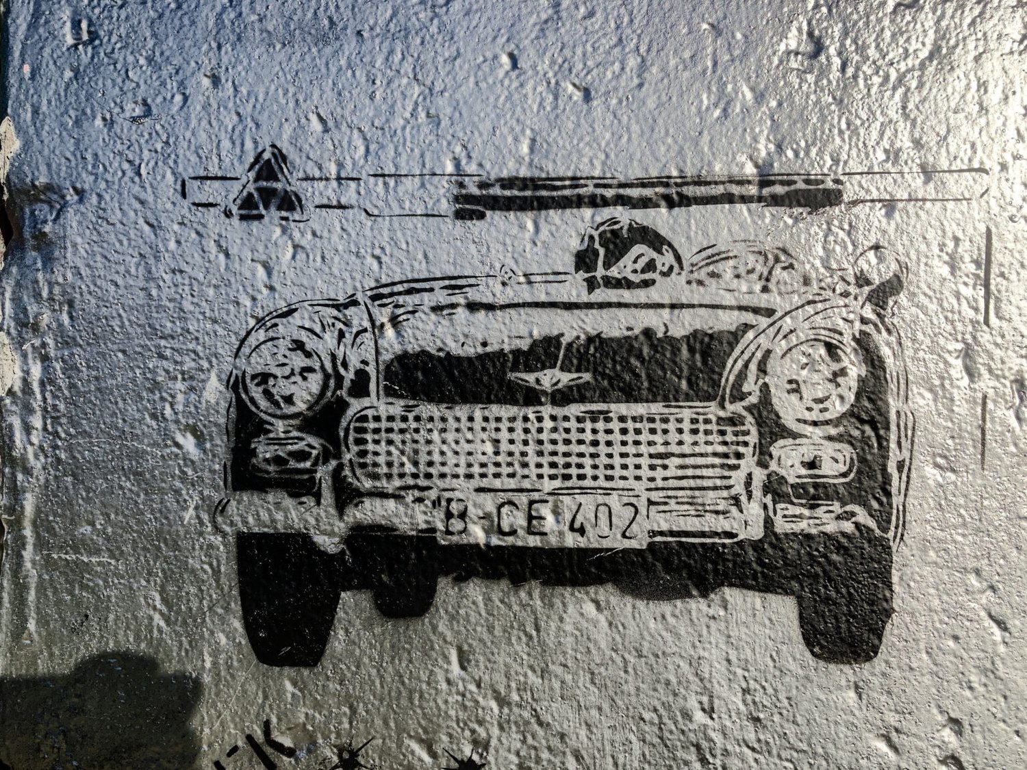 Flucht mit Sportwagen Austin Healey Sprite (B-CE 402) am 4. Mai 1963