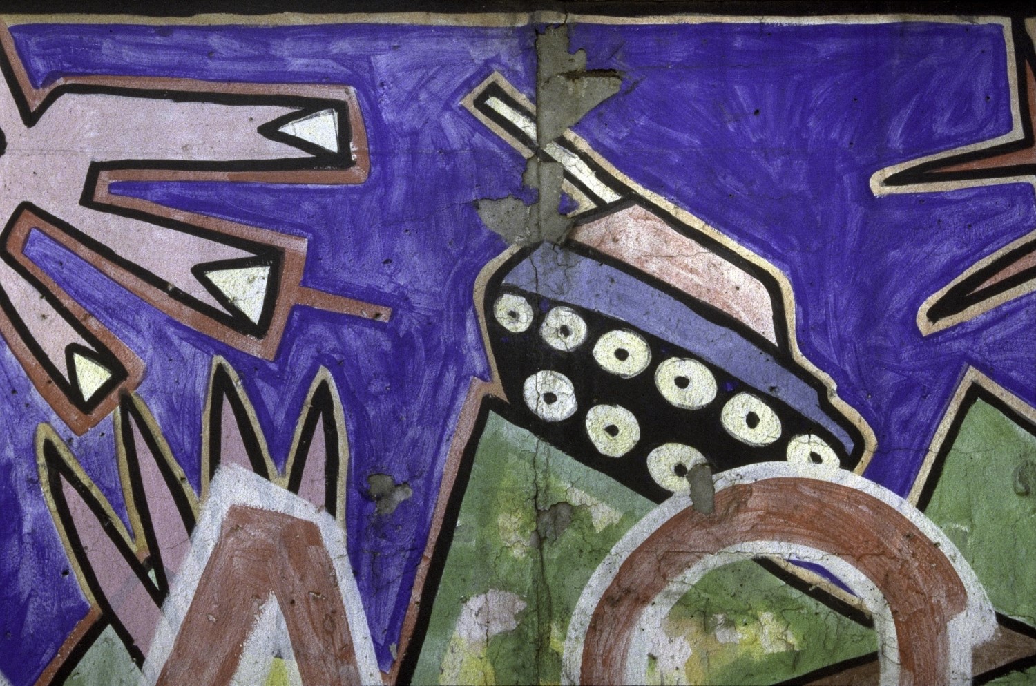 Mural "Doin it cool for the East Side" von Jim Avignon (Ausschnitt)
