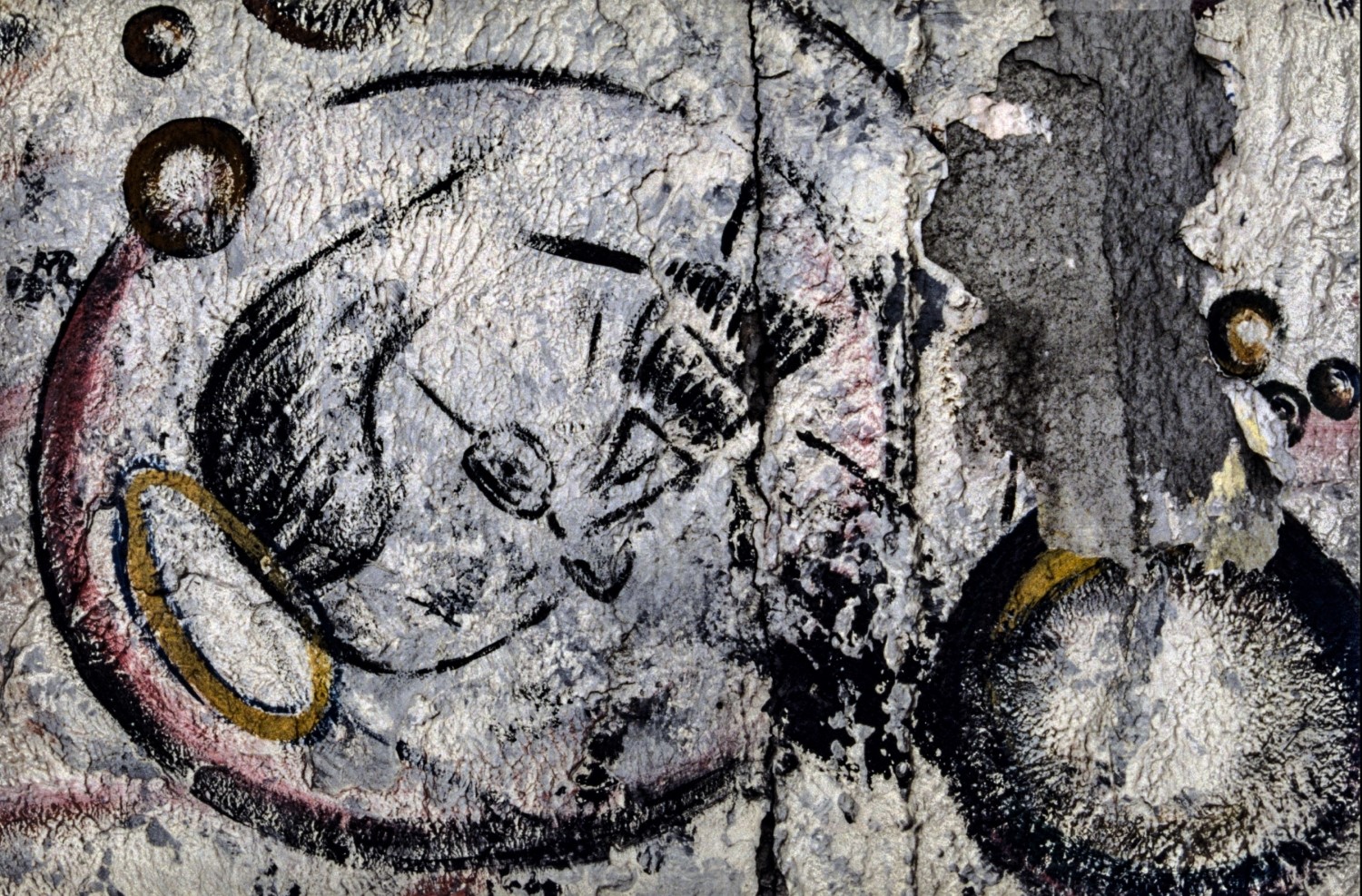 Mural "Götterdämmerung" von Gerald Kriedner (Ausschnitt)