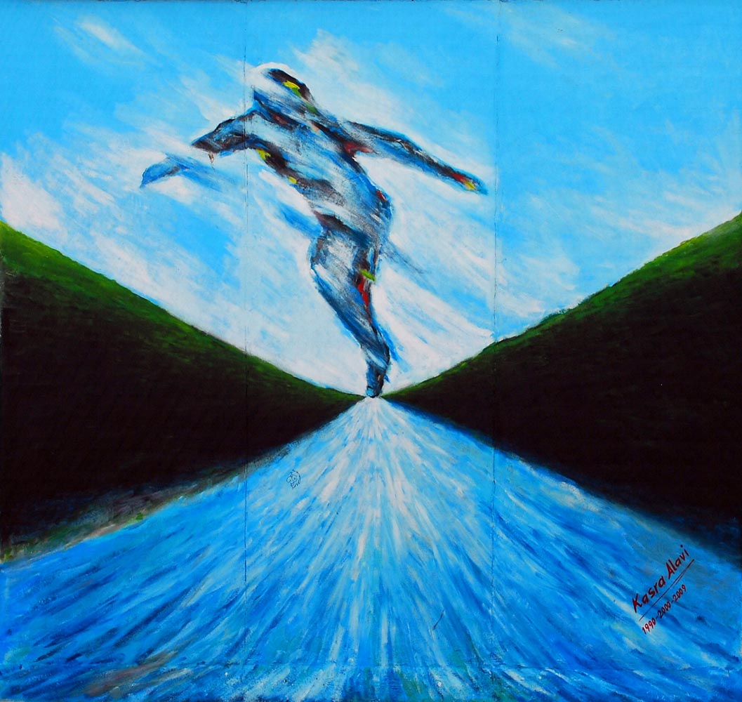 Kasra Alavi - Flucht wie Tornado