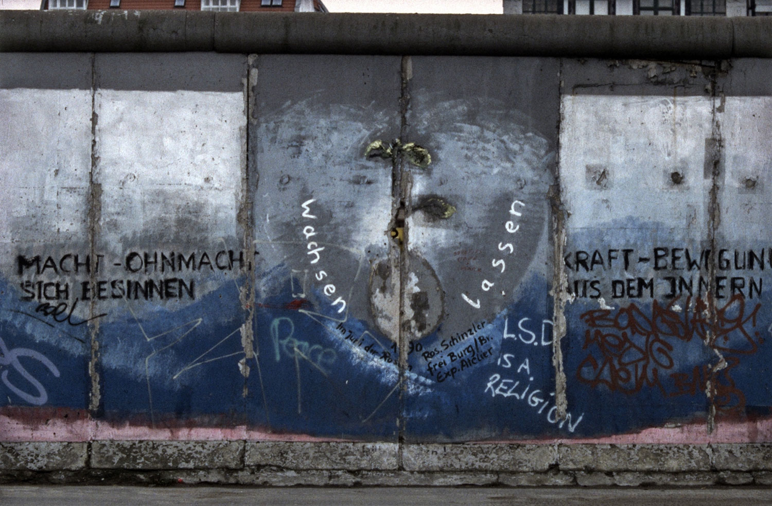 Mural "Wachsen lassen" von Rosemarie Schinzler Mural "Wachsen lassen" von Rosemarie Schinzler